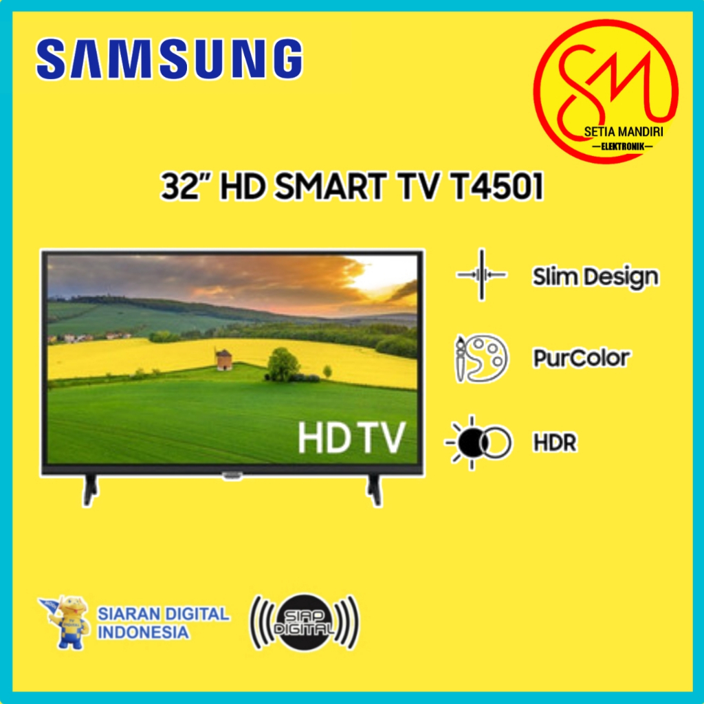 SAMSUNG 32T4501 - SMART TV LED 32 INCH DIGITAL HD 32T4501