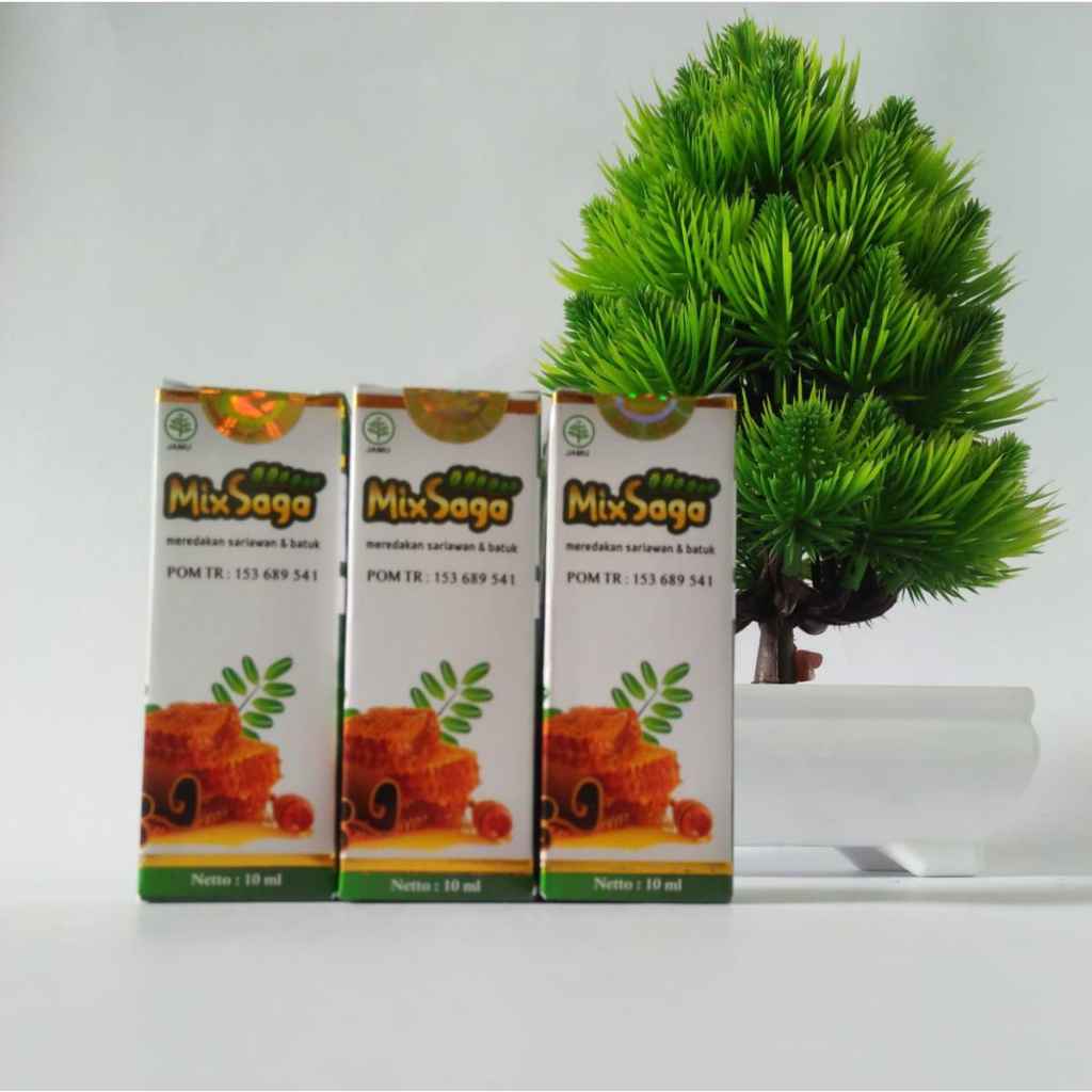 

MIXSAGA MIX SAGA / OBAT BATUK DAN SARIAWAN ANAK