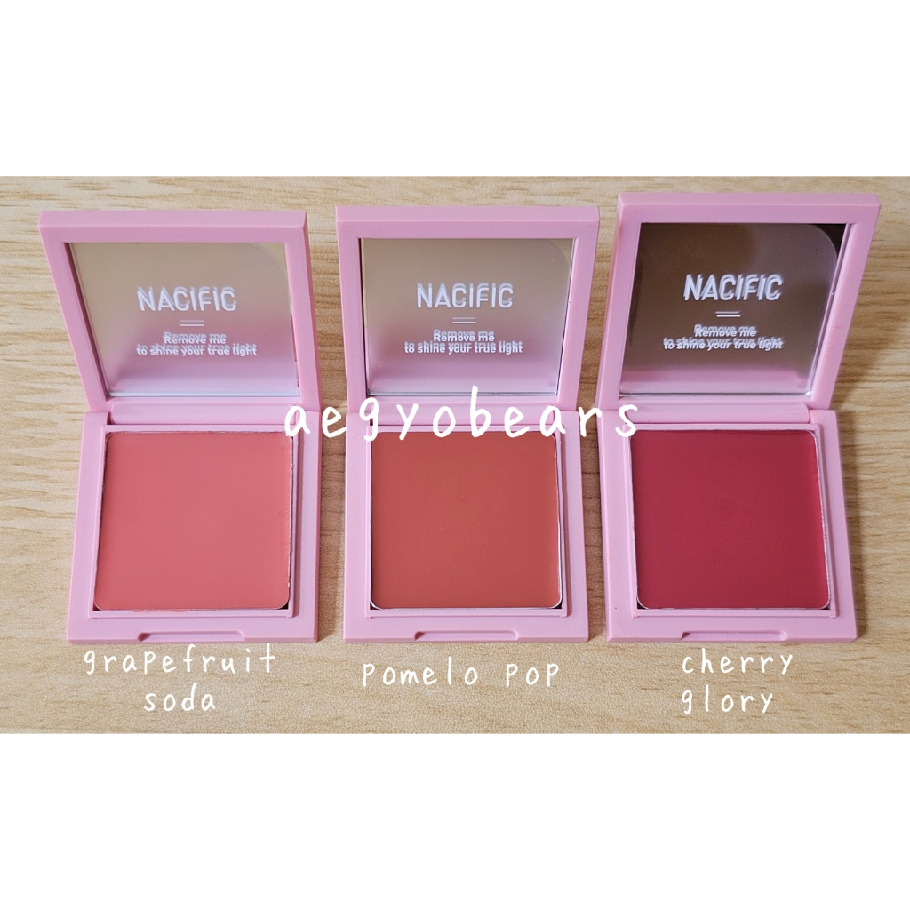 Nacific Lipcream Blusher Eyeliner Eyeshadow Eye Palatte Cushion