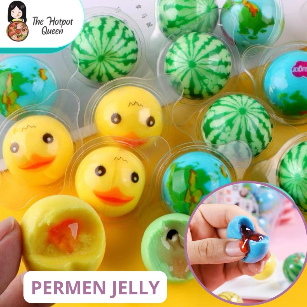 Foto (1PCS) Permen Jelly Gummi Viral Permen Earth Plan Chewy Gummy - Permen Trolly Jelly Gummi Viral Marshmallow Jelly