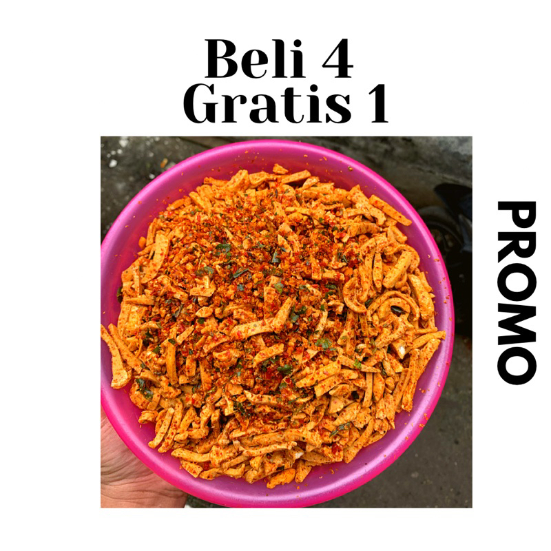 

Basreng Pedas Daun Jeruk Krispi / Basreng Krispi Pedas / Basreng Bawang Asin Renyah / Basreng Manis Pedas Mantap / Basreng Pedas Daun Jeruk Premium