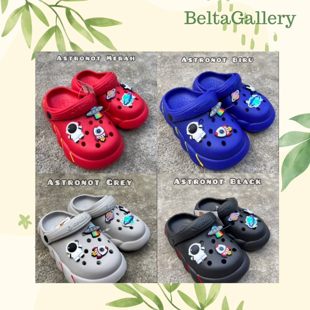 BELTA Sandal Anak Laki Laki Model Baim Bahan Karet Import Terbaru