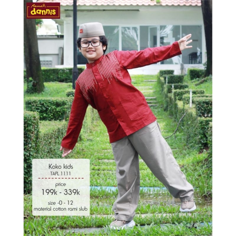 TAP size 4 dannis anak cowok size 4 dannis collection