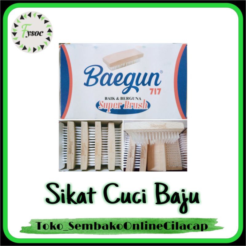SIKAT CUCI BAJU GAGANG KAYU BAEQUN 717
