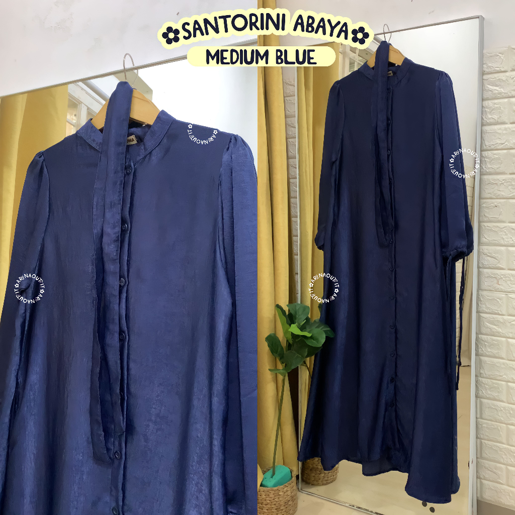 SANTORINI DRESS BY ARUNAOUTFIT