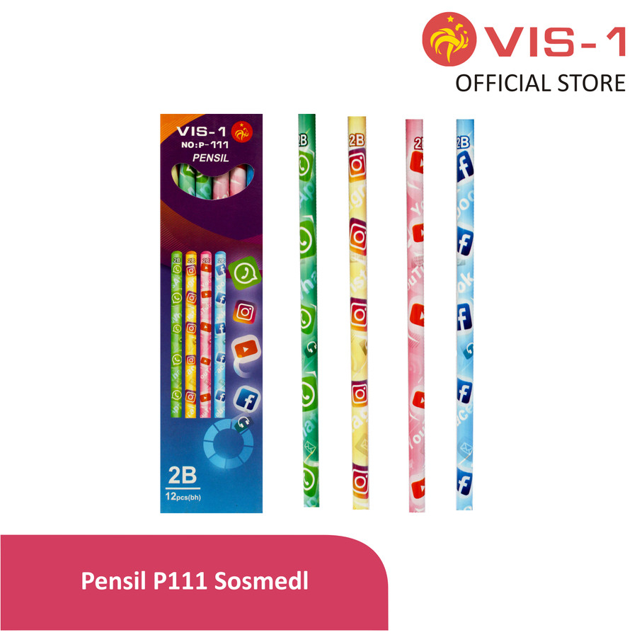 

TBMO PENSIL PACK VIS-1 SOSMED 111