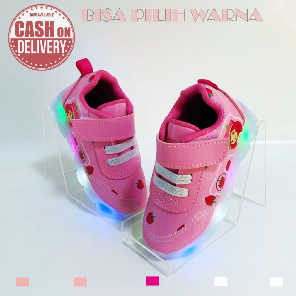 Sepatu Sneaker anak perempuan motif LOL ORIGINAL IMPORT