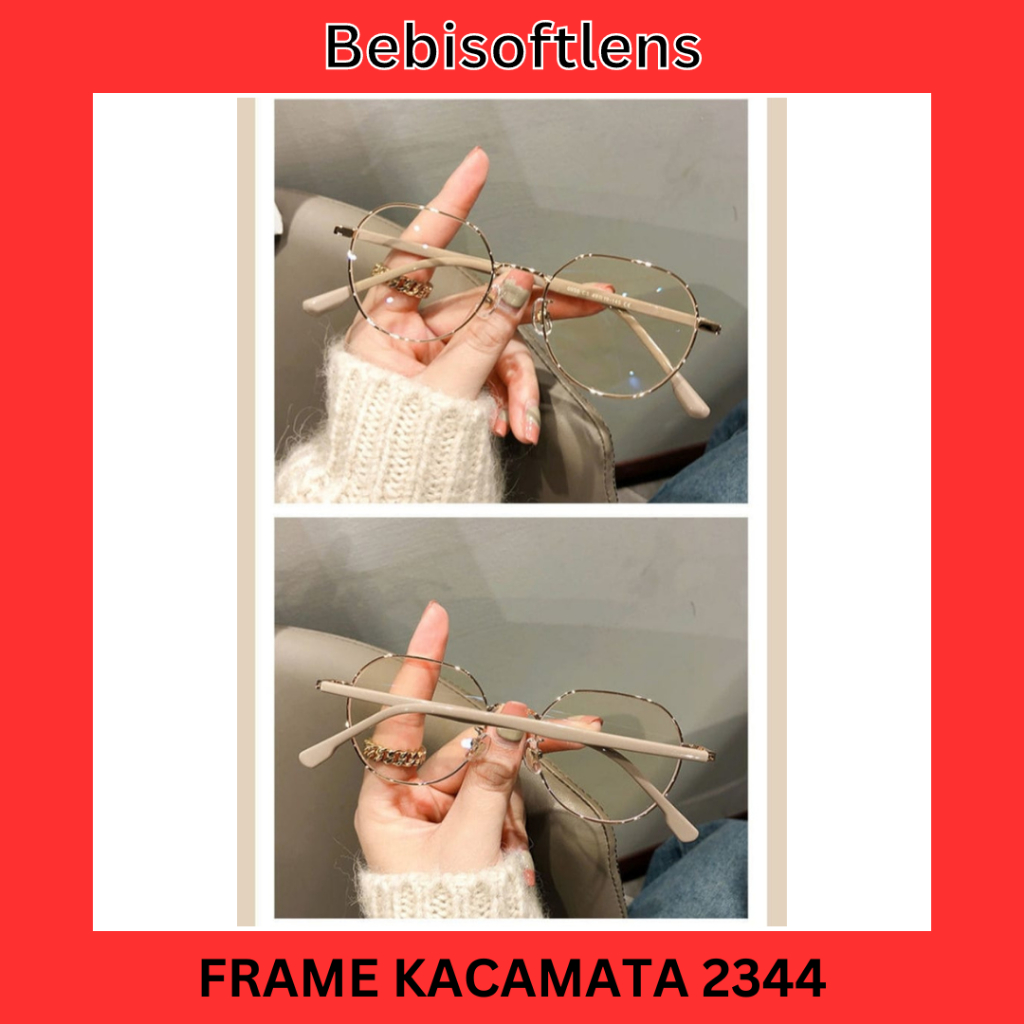 Kacamata Korea Kotak 2344 Kacamata Photocromic, Kacamata Bluecromic, kacamata Anti radiasiKaca Mata Minus Wanita Pria  Normal ,Kacamata Gaya, Kacamata Kotak, Kacamata Cat Eye / BB