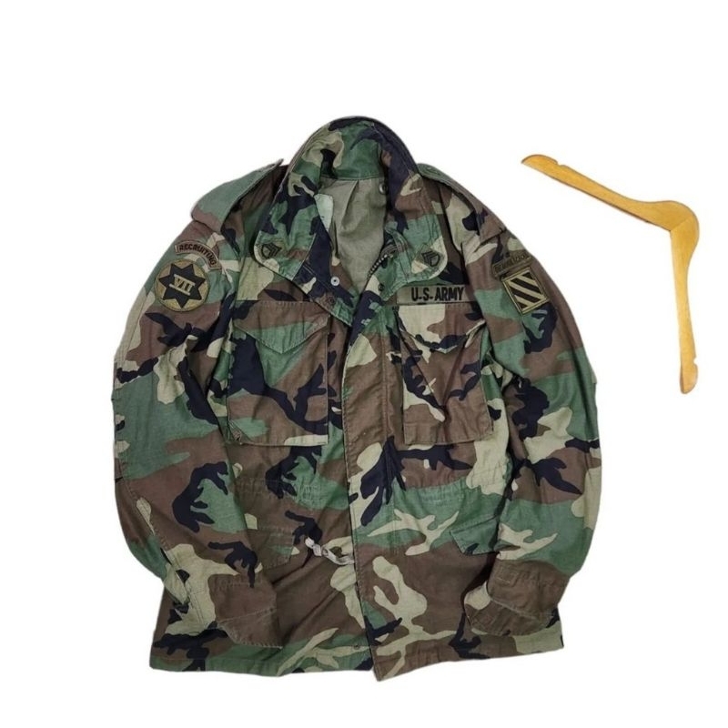 jaket m65 Woodland