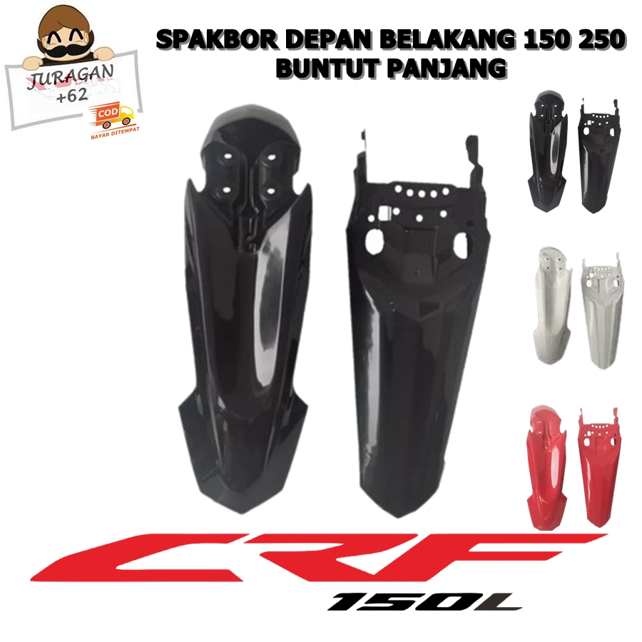 SPAKBOR SET DEPAN BELAKANG CRF 150 250 MOTOR CROSS TRAIL HONDA CRF 150L