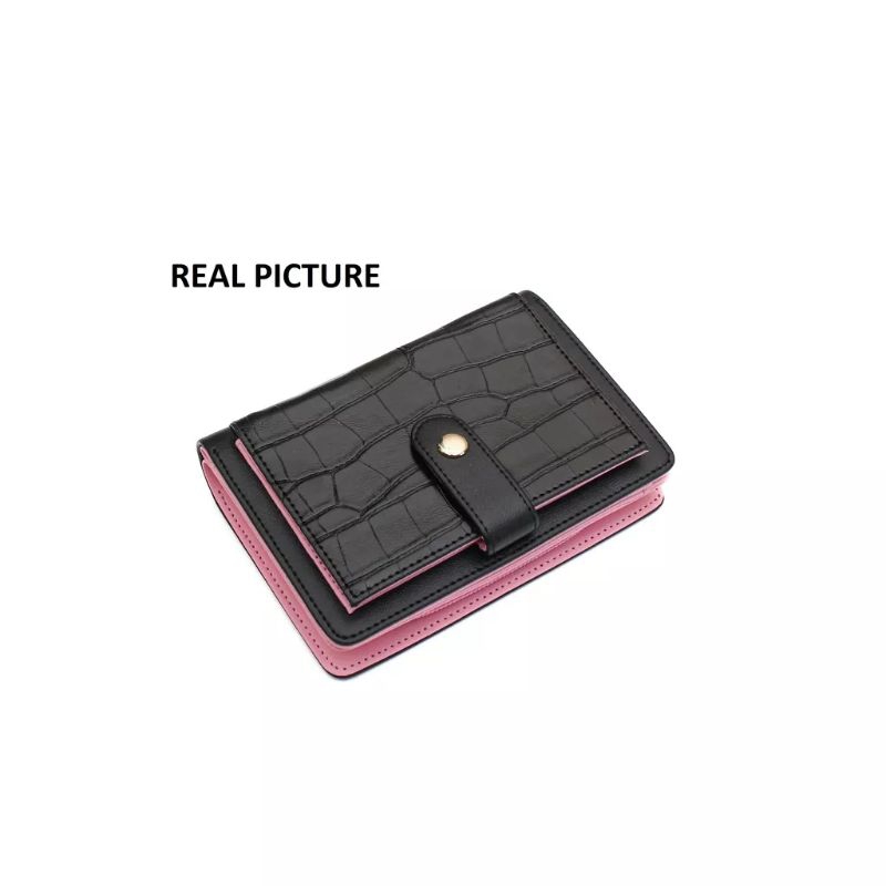 Dompet Wanita Dompet Lipat Pendek Tebal Croco