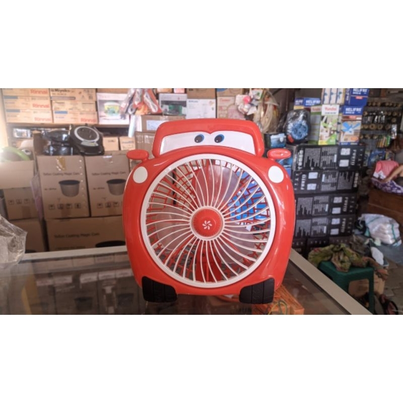 Box fan karakter meja 8 inch Tayo kipas angin