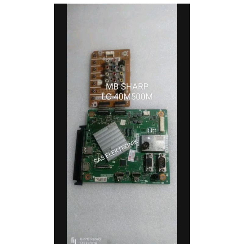 MB MOTHERBOARD MAINBOARD MESIN TV LCD SHARP 40 INCH LC-40M500 LC40M500