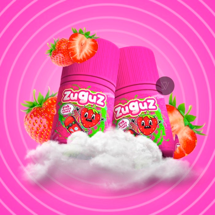 LIQUIDS ZUGUZ V2 PINK CHEWY CANDY 60ML 3MG