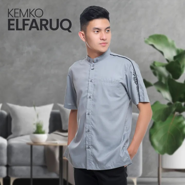 KEMKO ELFARUQ RABBANI PDK/BAJU KOKO RABBANI/BAJU KOKO LENGAN PENDEK RABBANI/KEMKO RABBANI MOTIF