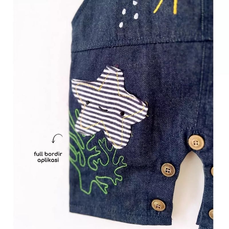 OVERALL JEANS MR CRAB