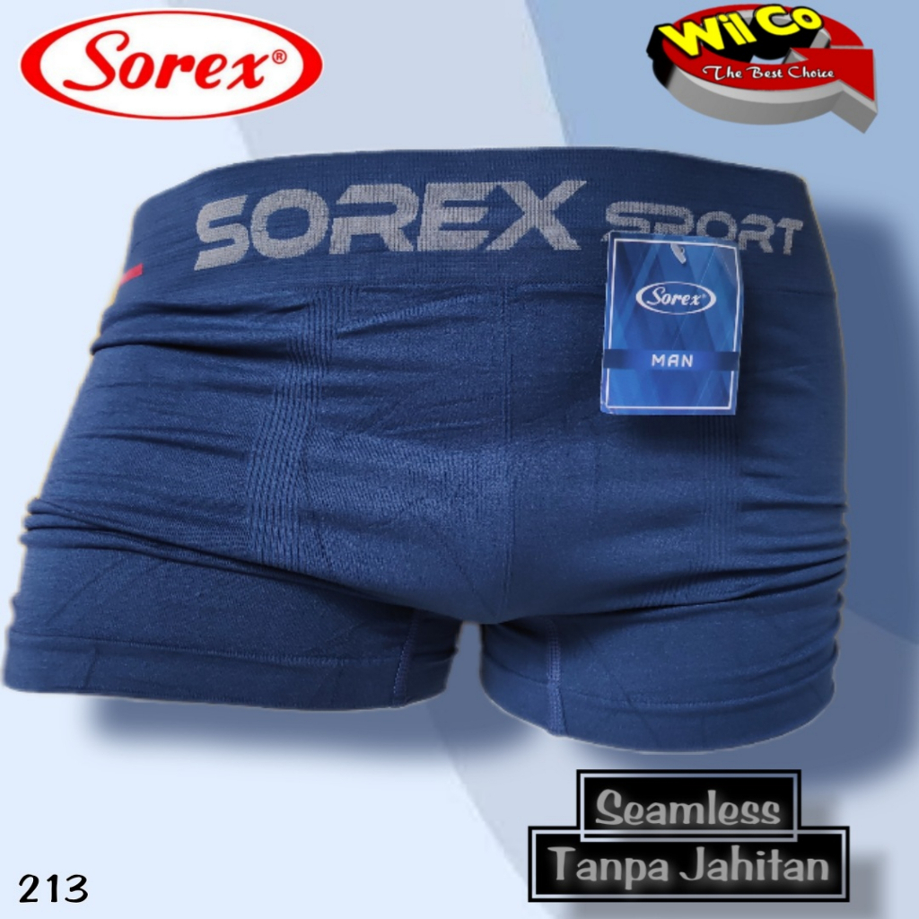 K213 - [Harga Per 1 Potong] CELANA DALAM PRIA CD [BOXER] PRIA PAKAIAN DALAM PRIA SOREX SIZE (M-L) - (XL-XXL)
