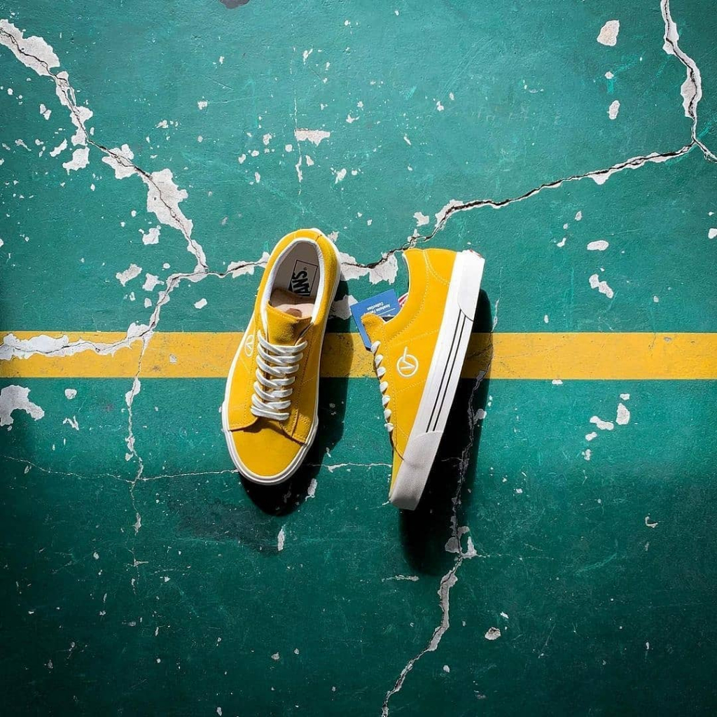 VANS SID DX ANAHEIM FACTORY OG YELLOW ORIGINAL 100%