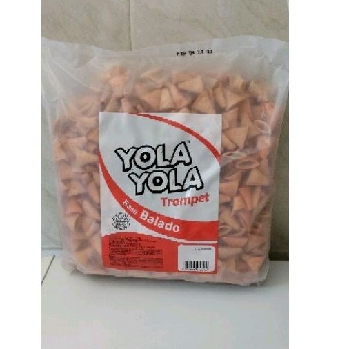 

yola yola bentuk trompet rasa balado 200gr