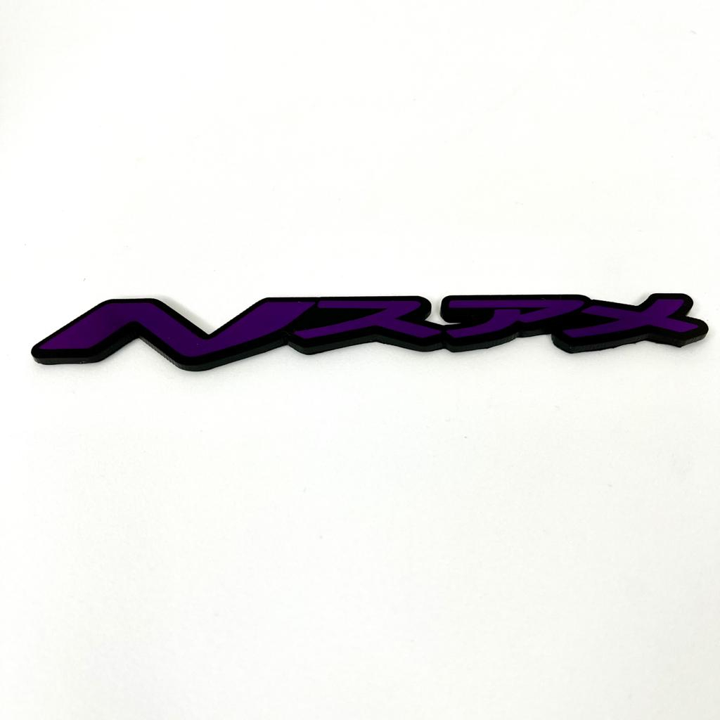 Emblem Timbul Akrilik Nmax Dapet 2pcs Emblem Tebal 3mm Emblem Motor Acrylic