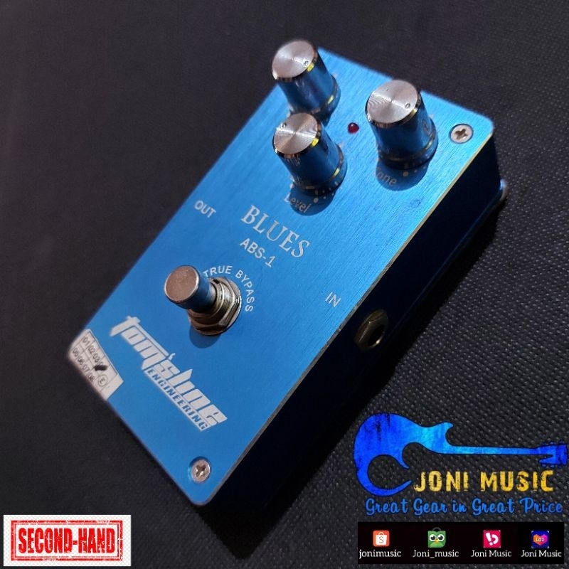 Efek Gitar Tomsline Blues Overdrive ABS-1