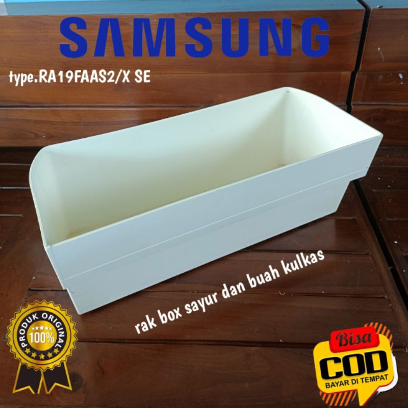 RAK BOX SAYUR DAN BUAH KULKAS SAMSUNG ORIGINAL 1 PINTU
