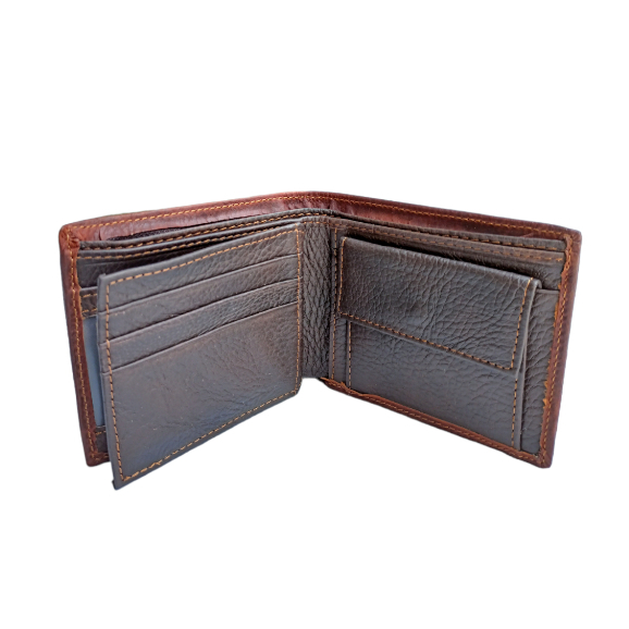 Dompet Kulit Asli Pria Cowo Dragon 3D Genuine Leather Wallet