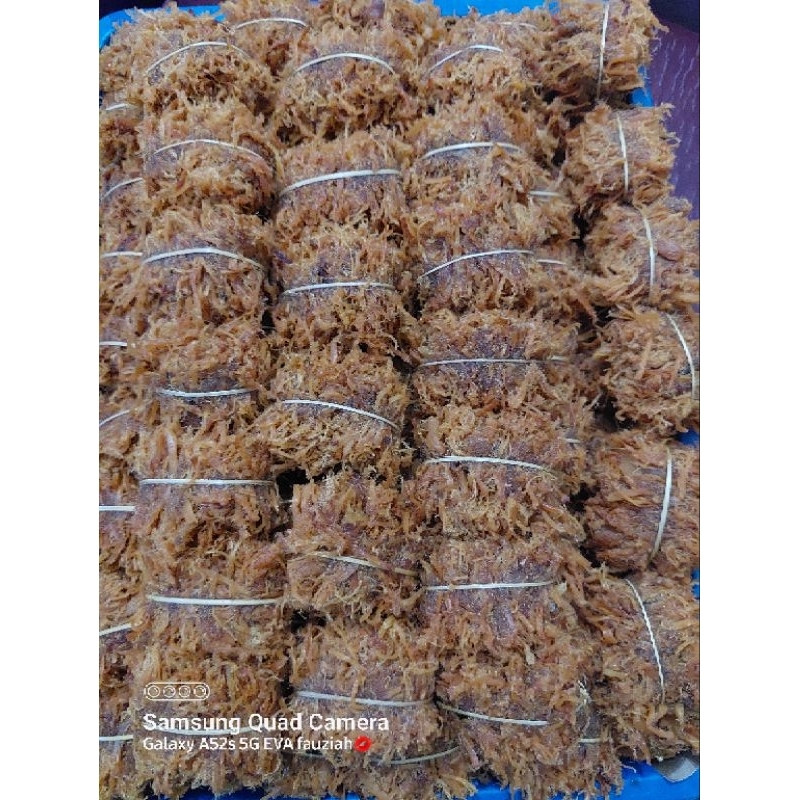 

GEPUK AYAM JUJUT / GEPUK JUJUT AYAM / ABON AYAM ,ISI 15 IKAT 300grm (terenak,murah,ready stiap hari)