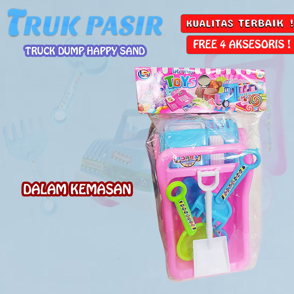 Mainan Truk Pasir/ Mainan  Truck Dump Happy Sand LP2