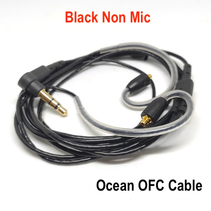 MMCX Pin DIY OFC Replacement Cable Shure Kabel SE215 535 UE900