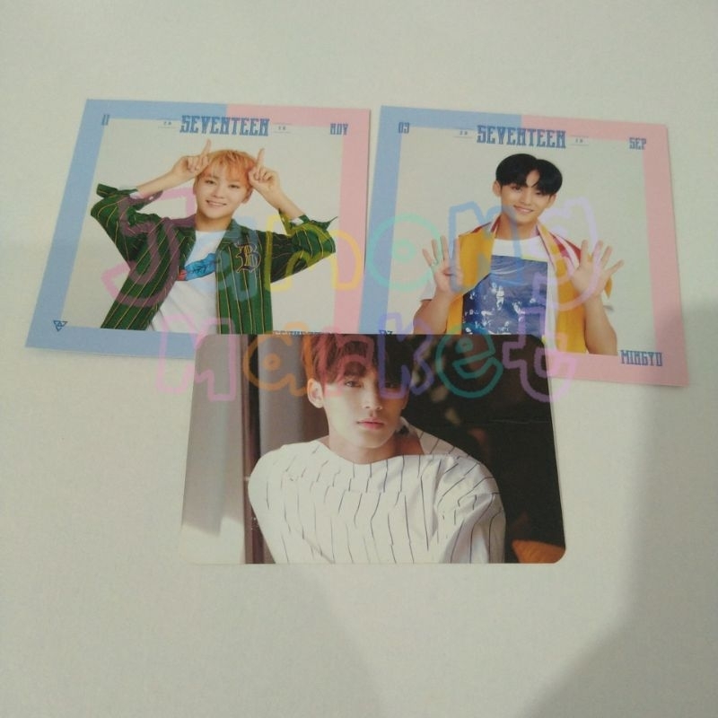 Mingyu Broadcast Photocard [BACA DESKRIPSI]