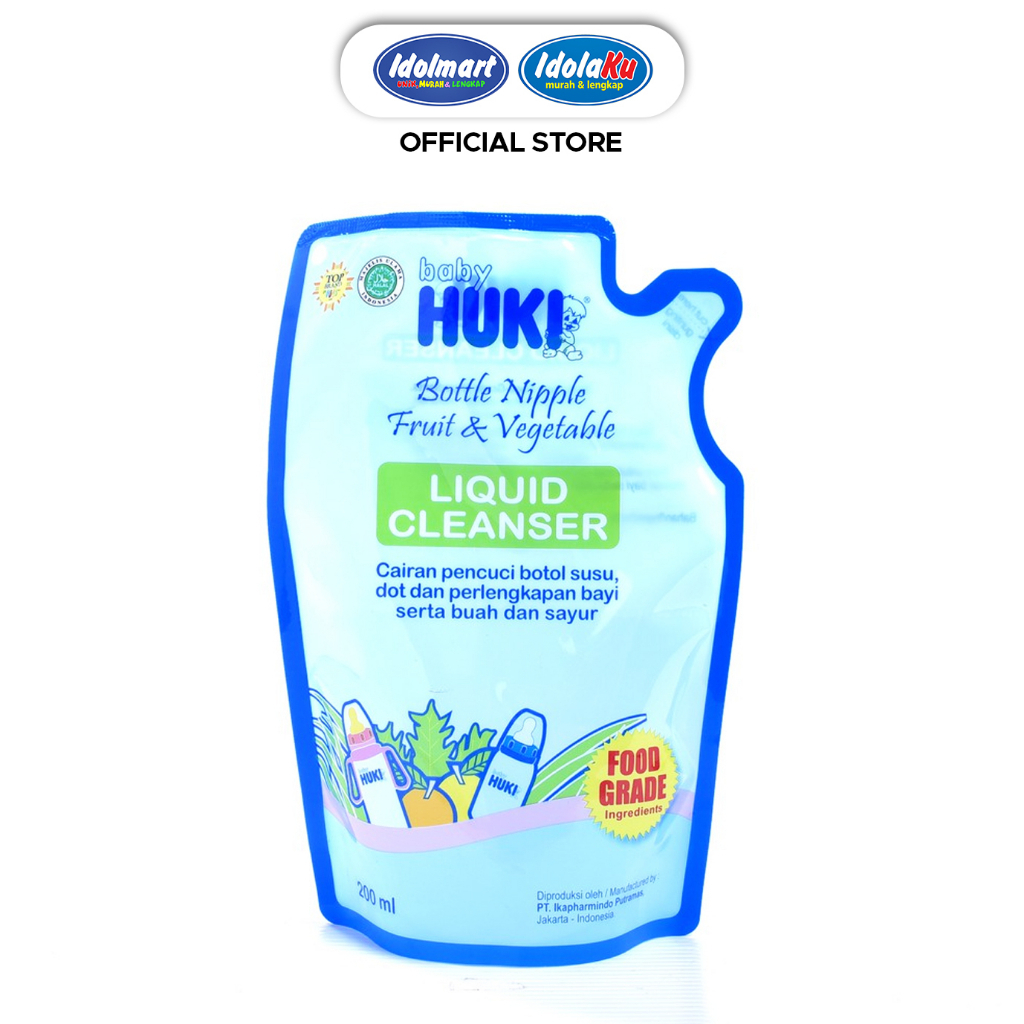 IDOLAKU Huki Liquid Cleanser Pouch