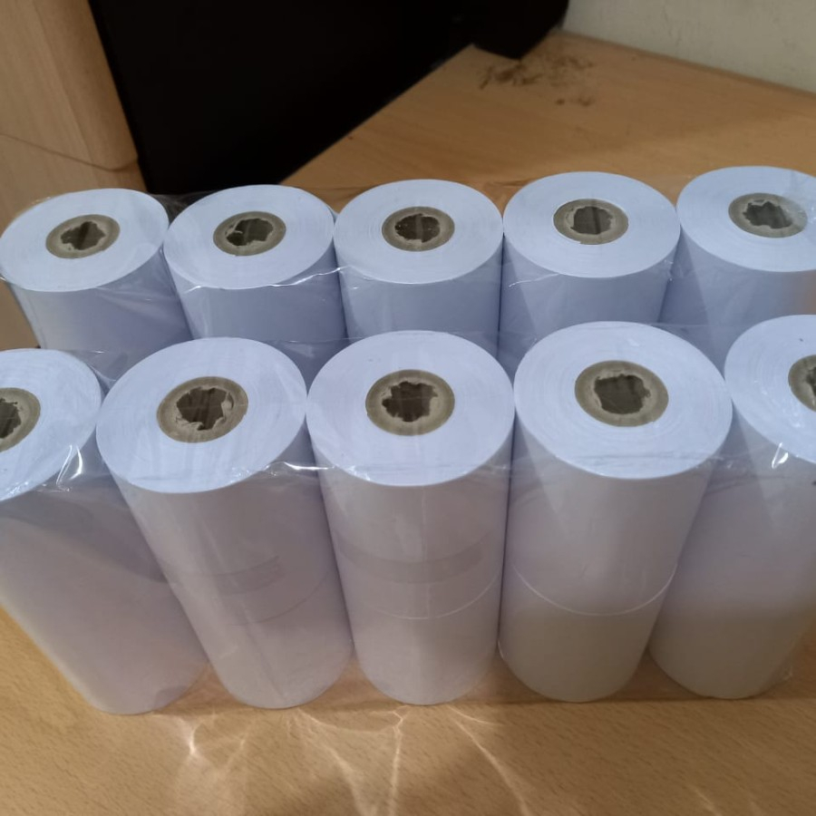 

Kertas Struk Kasir 75 X 60 mm 1 Play (1pak)