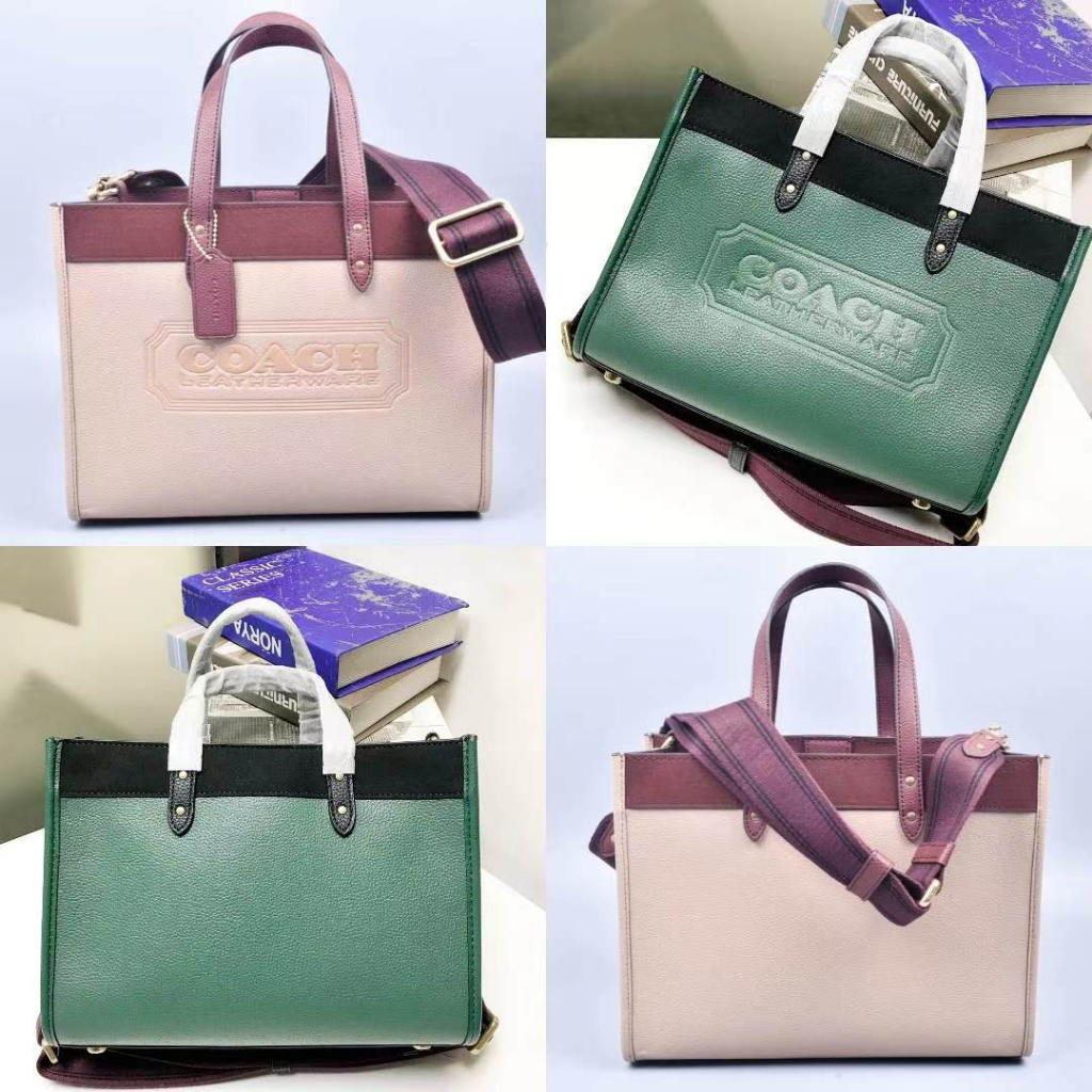 COACH Original 6035 Field Tote Collection New Medium Leather Tote Bag Handbag Single Shoulder Bag Crossbody Bag  ttb