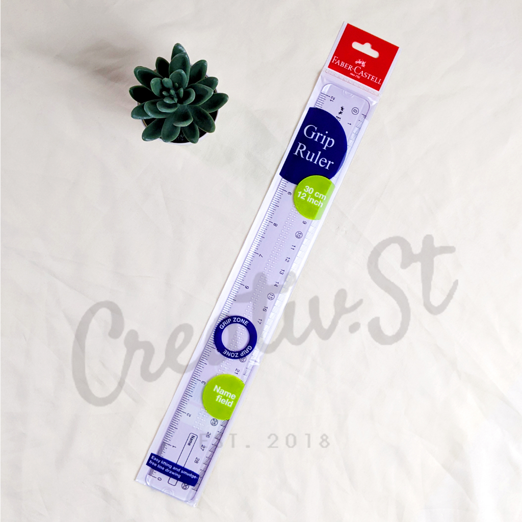 

FABER CASTELL Penggaris 30 Cm Ruler Scale 12 Inch