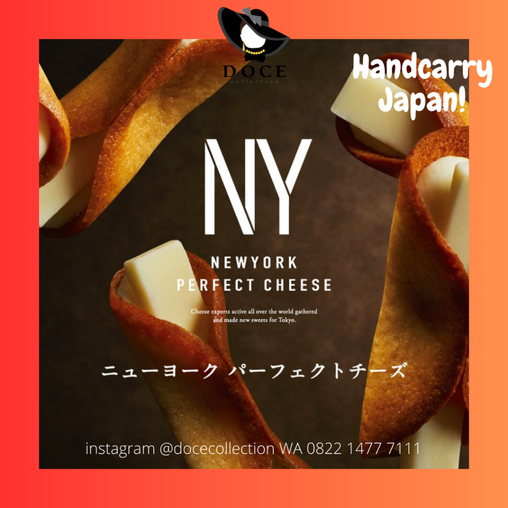 NY New York Perfect Cheese Jepang Japan Snack Import Handcarry PO Jastip Cookies Crepes