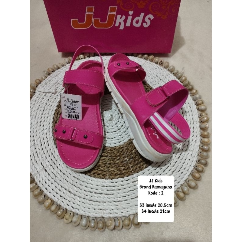 sandal anak perempuan jj kids ori kode 2