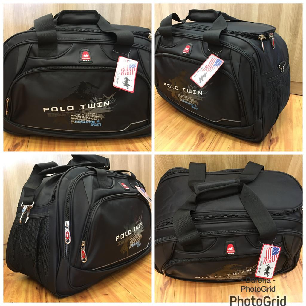 TAS TRAVEL PAKAIAN POLO TWIN 89652. IMPORT. DARENA BAGS BANDUNG