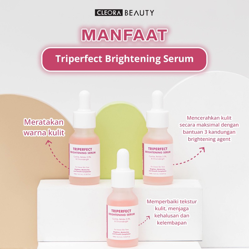 Cleora Triperfect Brightening serum CLEORA bright skin whitening beauty