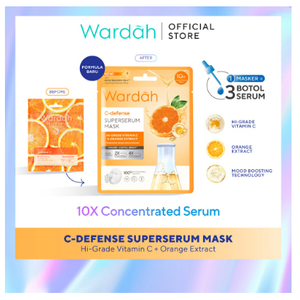 Wardah Super Serum Mask 20ml