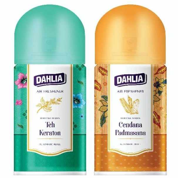 Dahlia Air Freshener Matic Refill Teh Keraton / Cendana 225ml