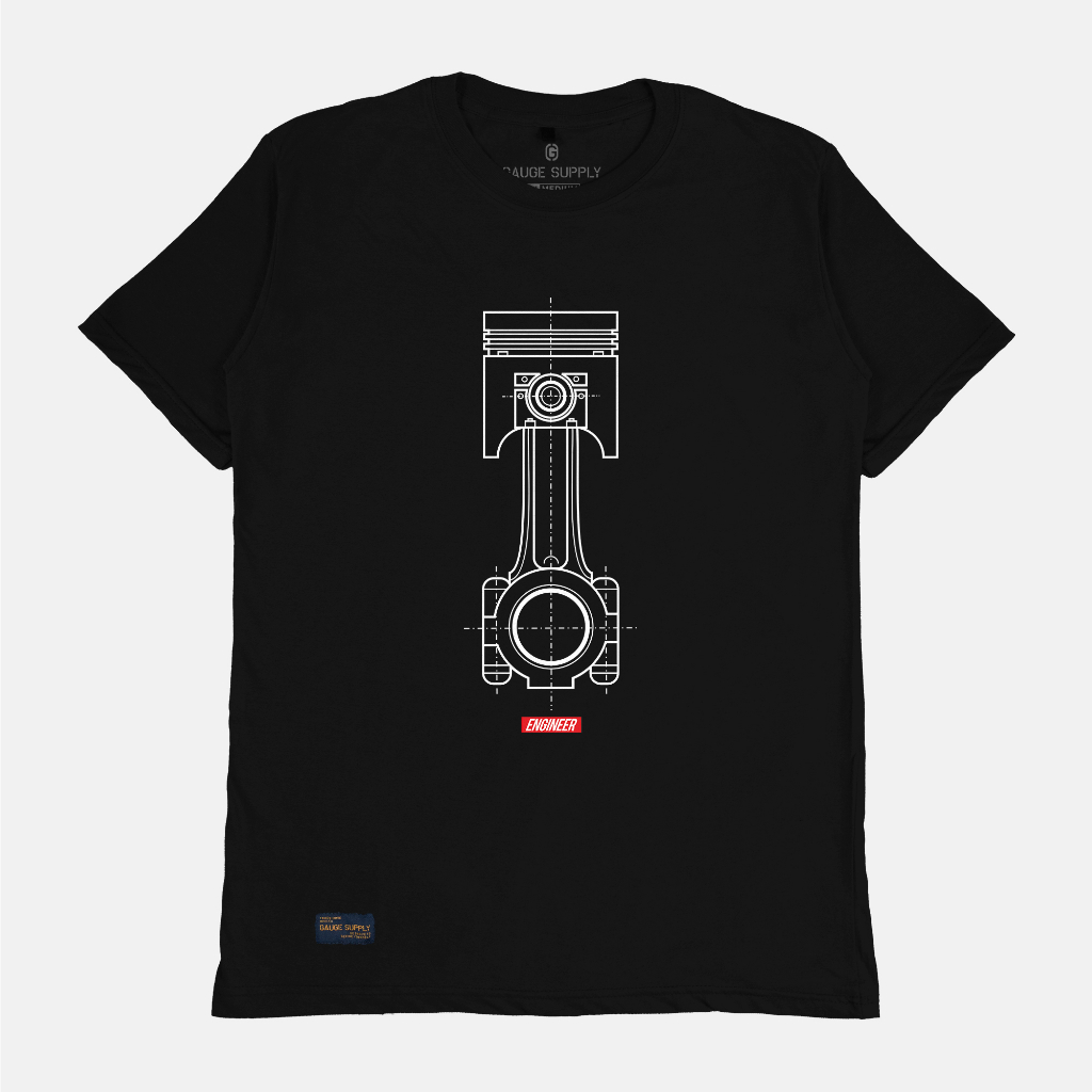 GAUGE SUPPLY TSHIRT MECHANICAL INDUSTRIAL SERIES KAOS KATUN SERIES 2