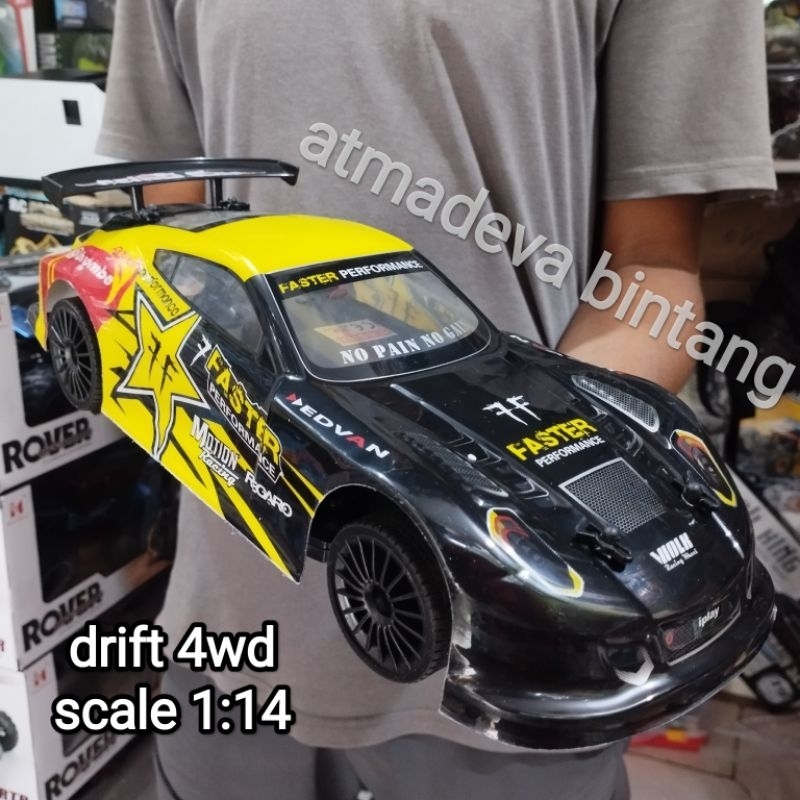 Mainan Mobil Remote Drift 4WD SANZUAN 1:14 /RC Remote Control Drift Batre Cash Romote Pistol Mainan Kendali Jarak Jauh Mainan Keluarga