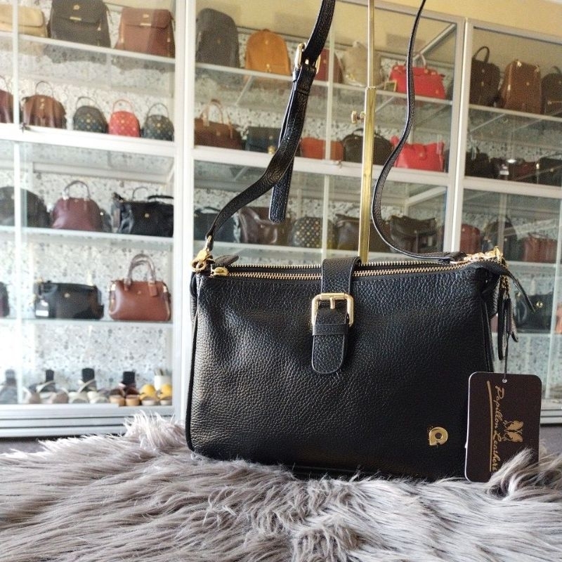 Tas papillon k3384 warna Pemda, hitam,asem
