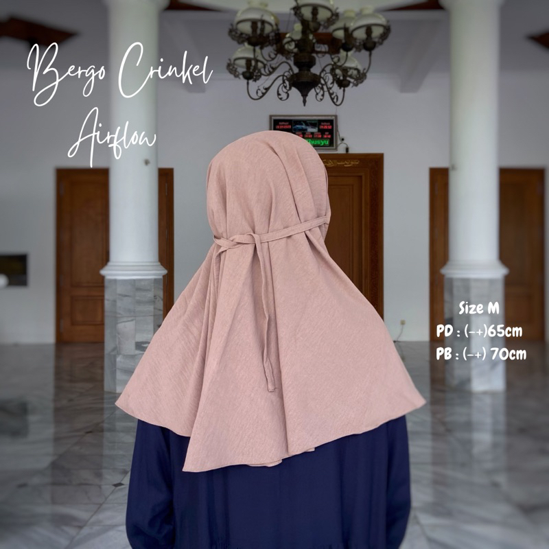 BERGO MARYAM CRINCKLE AIRFLOW SIZE M L XL