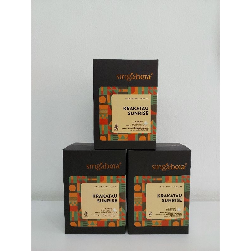 

Singabera Krakatau Sunrise - Green Tea Teh Hijau 15 Sachet Tea Bag