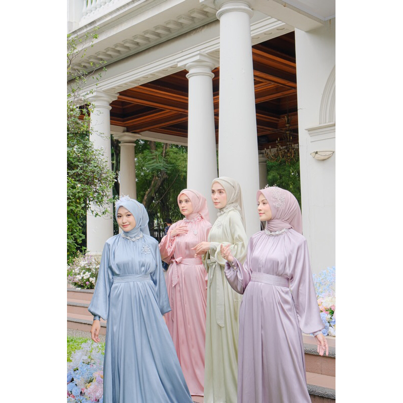 Ounadoutfit minor rijek sale dress wanita muslim premium  - shimering dress - majestic dress - mariyam dress - armany dress - aurora dress - marziya dress