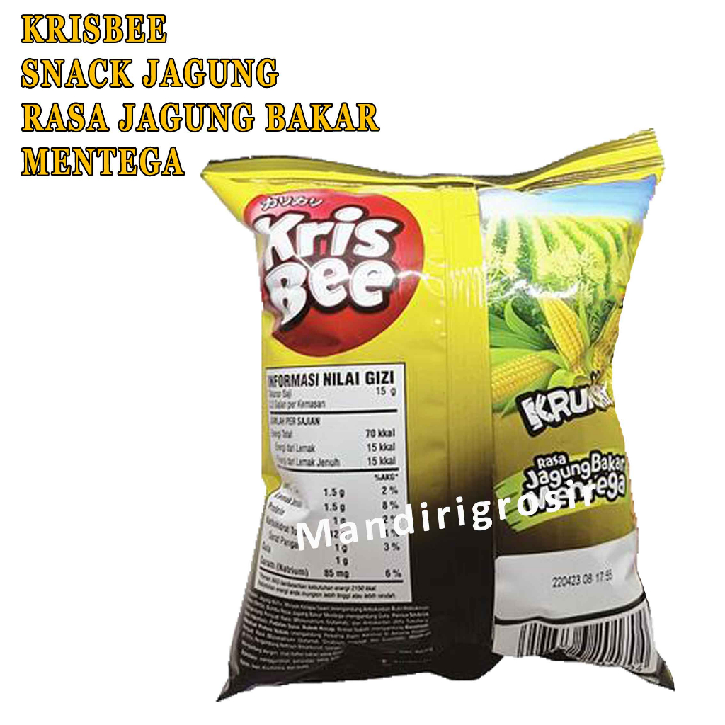 SNACK KRIS BEE RASA JAGUNG BAKAR MENTEGA 40g