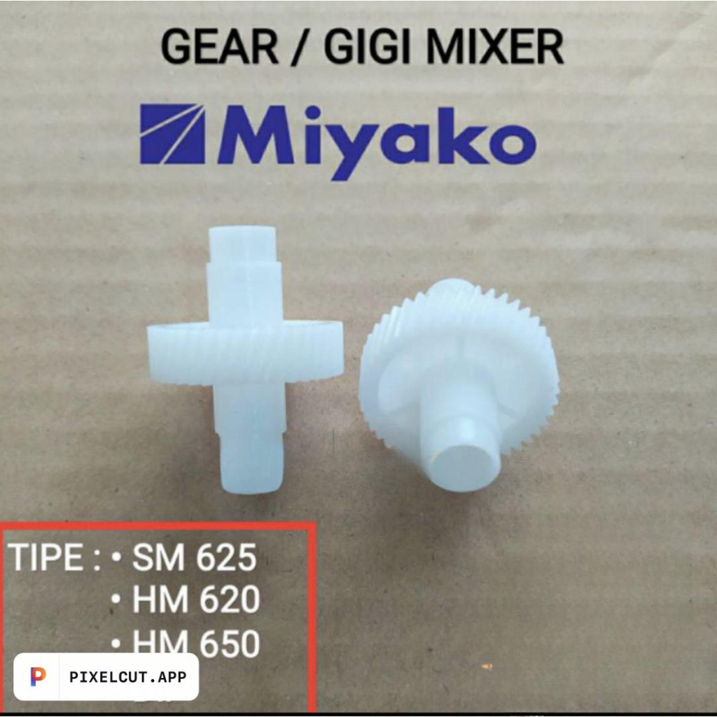 GIGI MIXER MIYAKO ORIGINAL 1 SET (2 PCS)