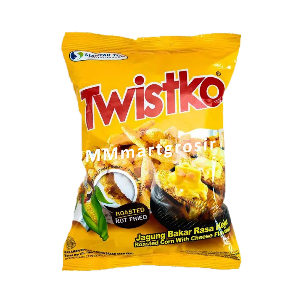 SNACK TWISTKO RASA JAGUNG BAKAR RASA KEJU 70g